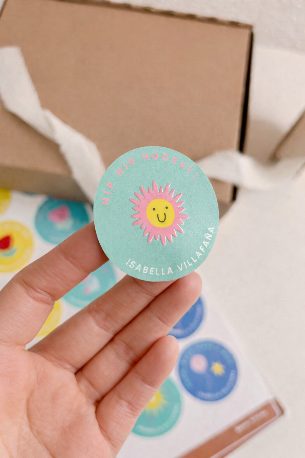 Planillas de Stickers para Cumpleaños