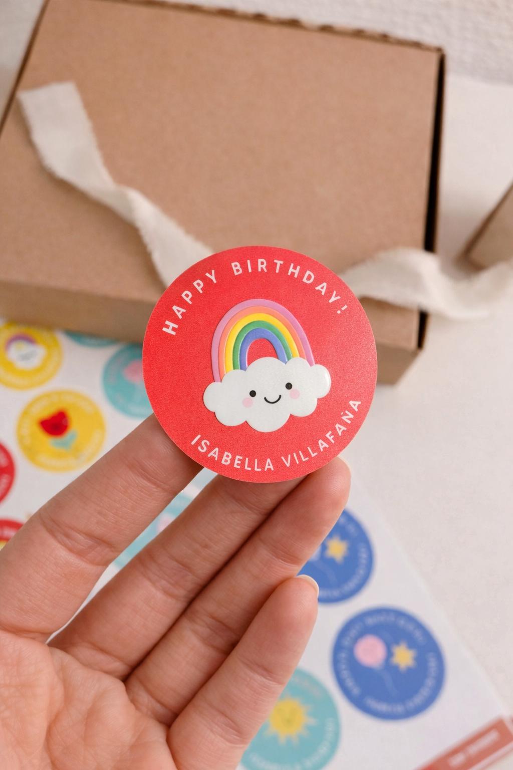 Planillas de Stickers para Cumpleaños