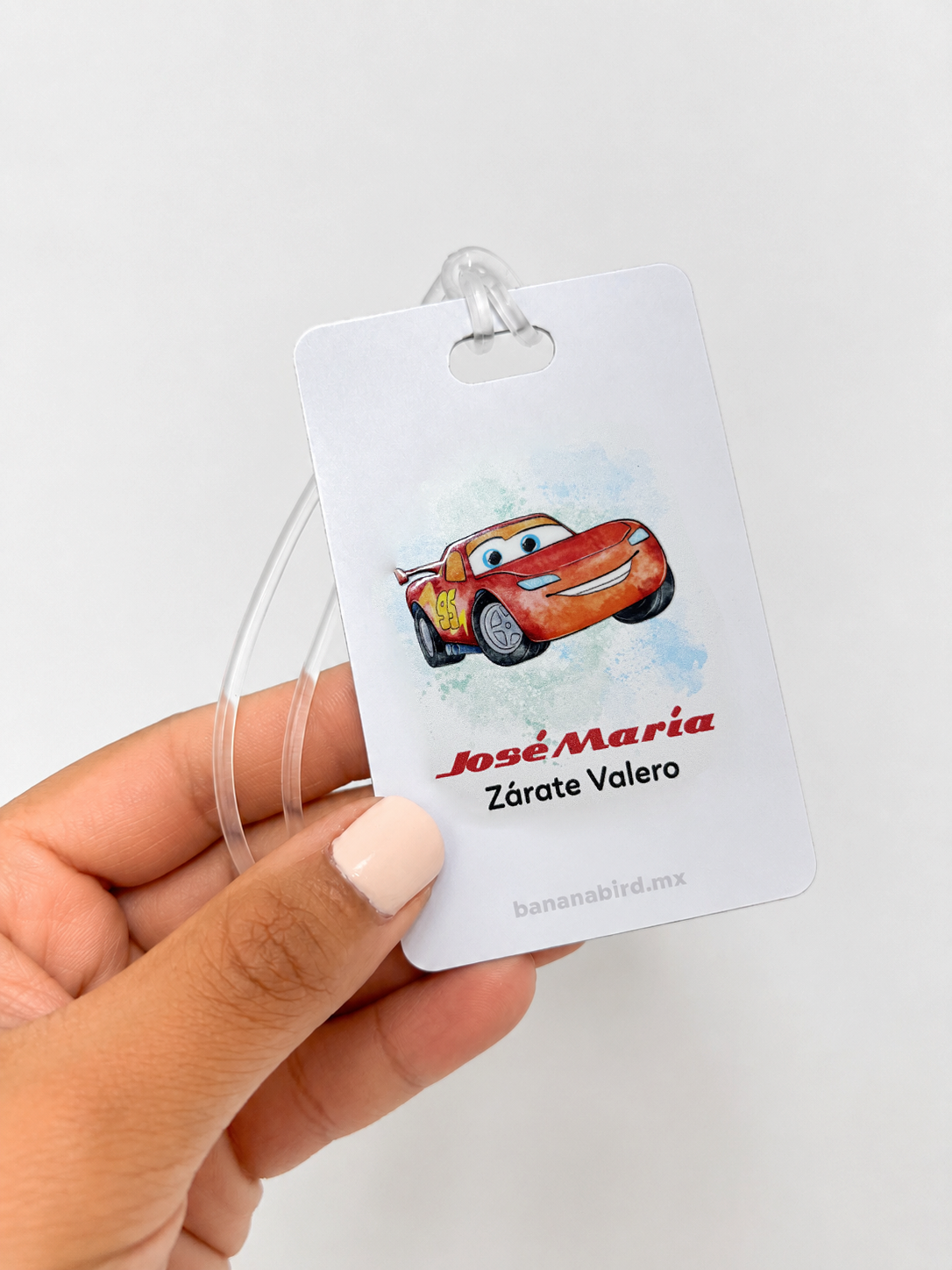 Flexi-Tag para mochila (Personajes Famosos)