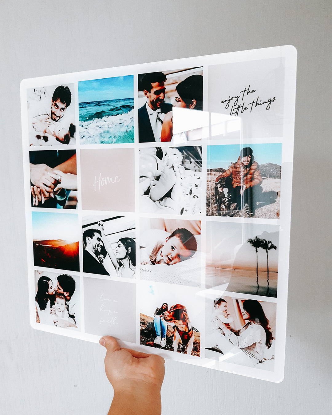 Photo Grid en Acrílico