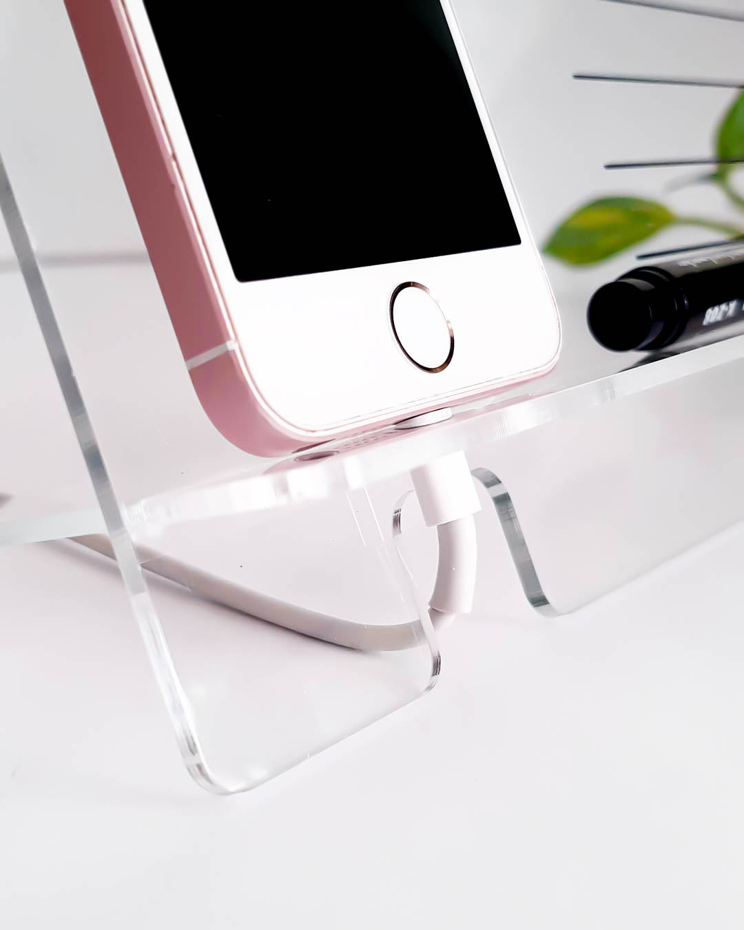PHONE HOLDER en acrílico transparente (LIQUIDACIÓN)