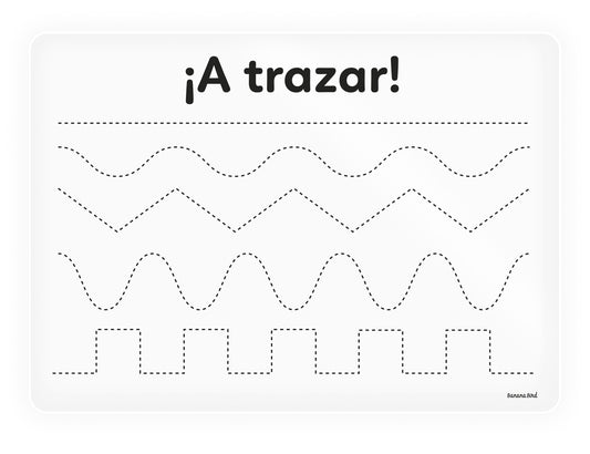 Tablero de acrílico para trazo - "A trazar" (LIQUIDACIÓN)
