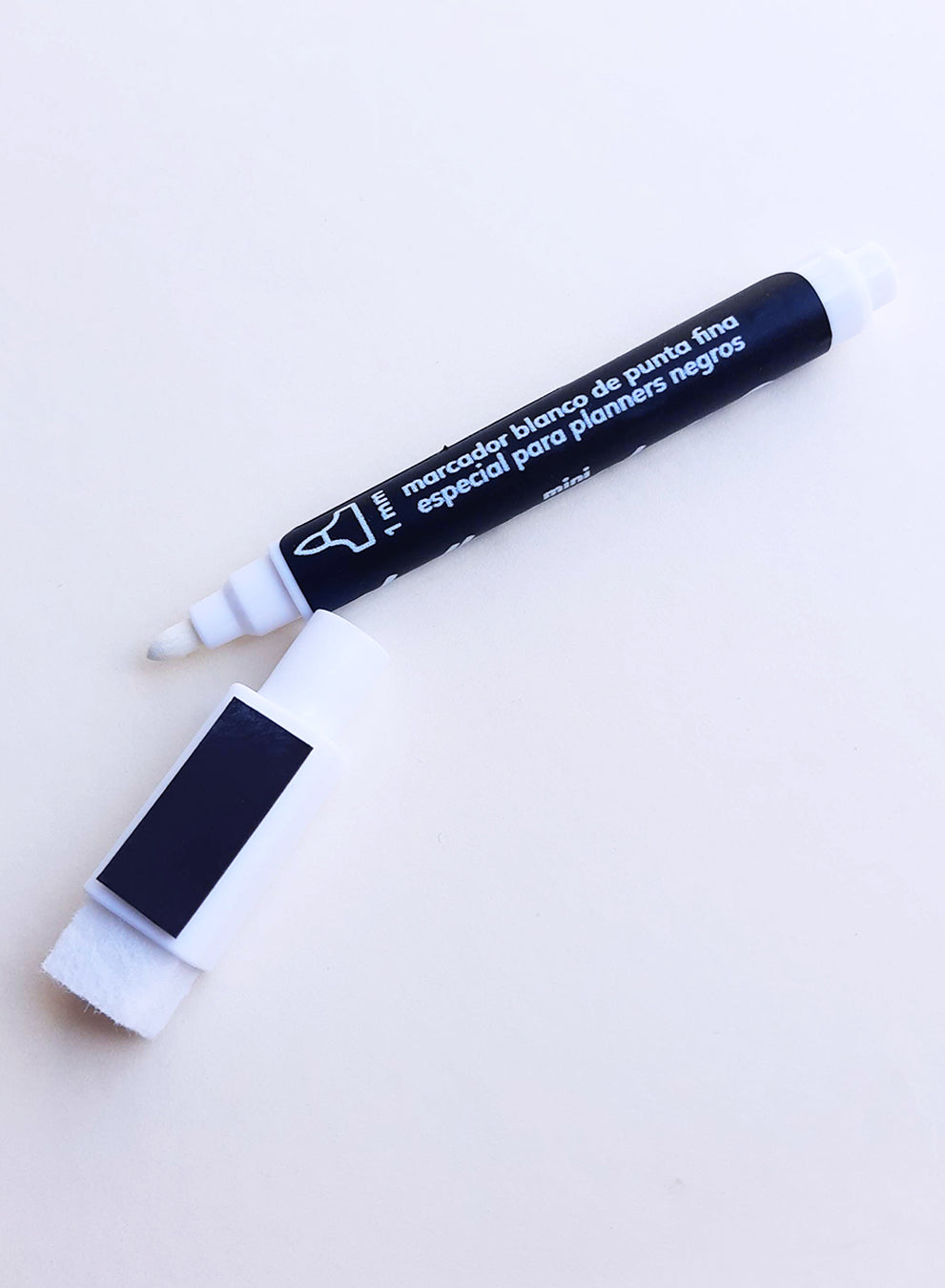 Marcador blanco magnético para planners negros (chalk Marker)