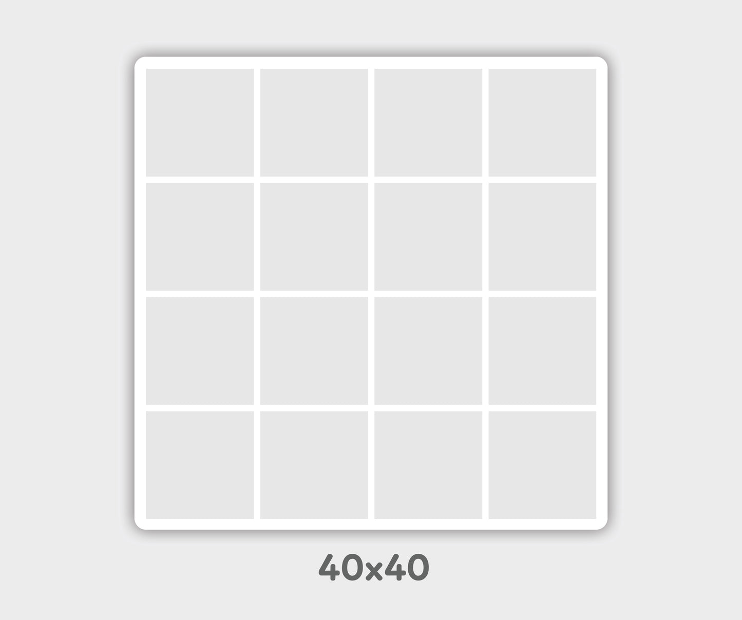 Photo Grid en Acrílico